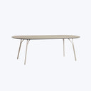 Tree Dining Table Long Beige
