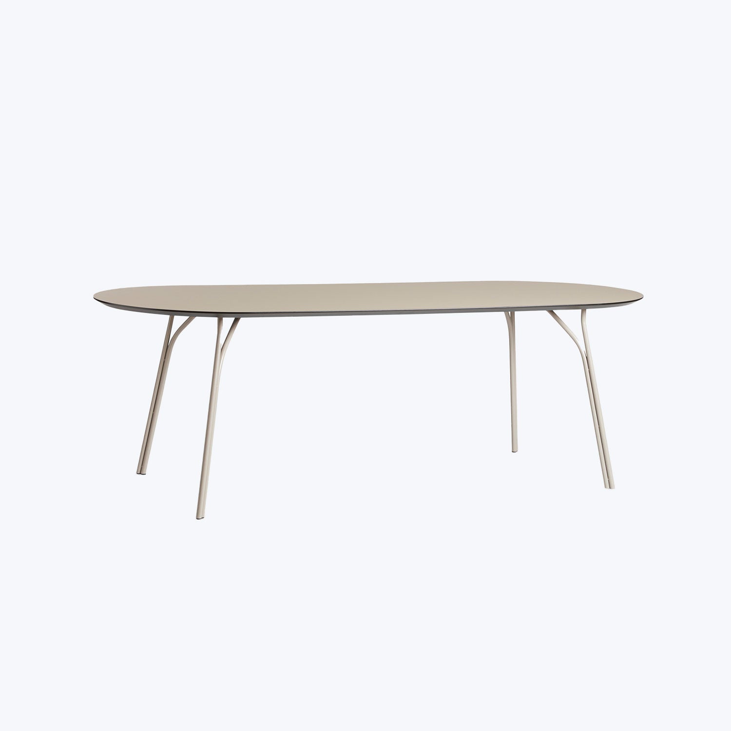 Tree Dining Table Long Beige