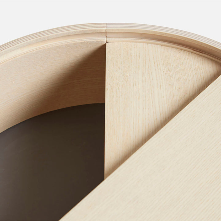 Arc Side Table-Walnut