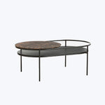 Verde Coffee Table-Brown Marble