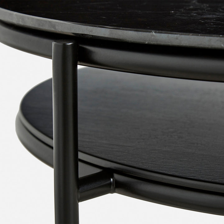 Verde Coffee Table Black Marble