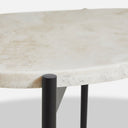 La Terra Occasional Table-Ivory-Medium