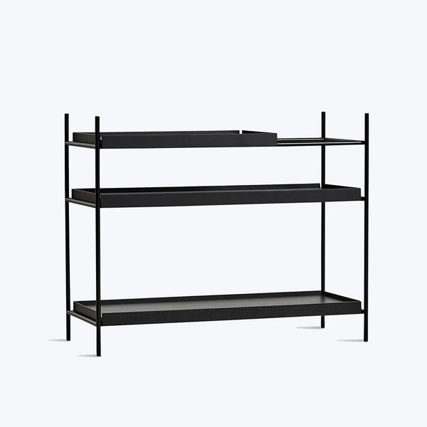 Low Tray Shelf-Black