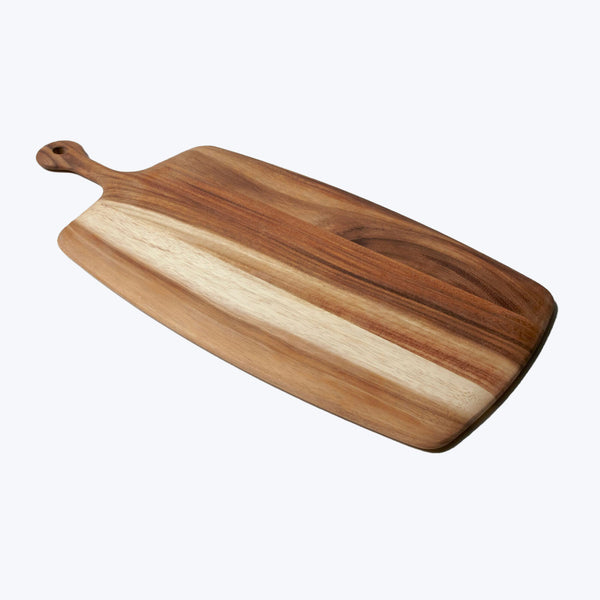 Acacia Rectangular Tapered Board w/ Rounded Handle-Large