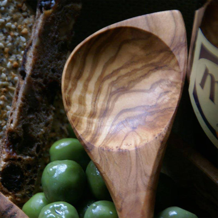 Olive Wood Pointed Spoon Default Title