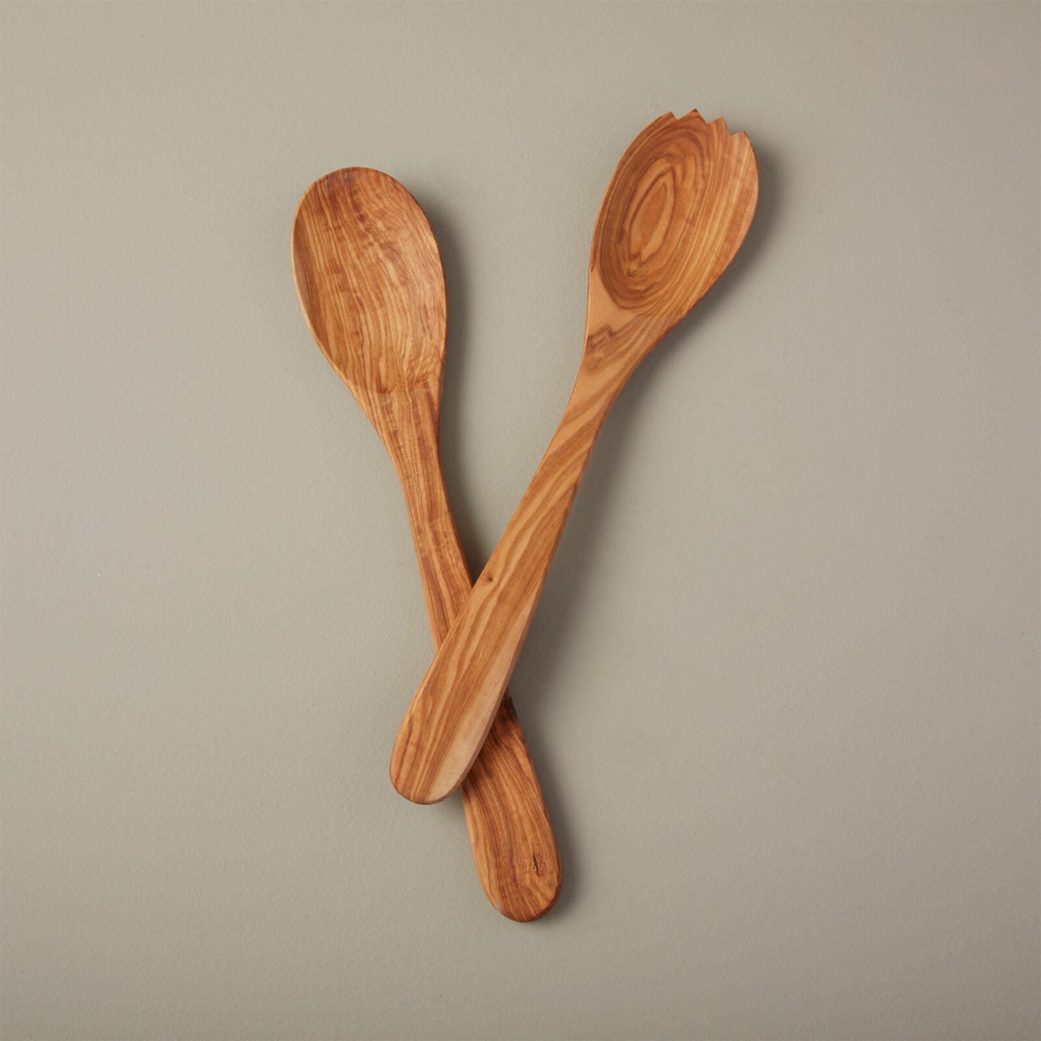 Olive Wood Serving Set - Thumbnail 2