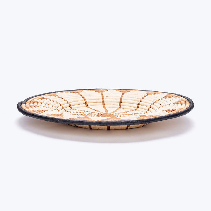 21" Large Banana Burst Woven Plate Default Title