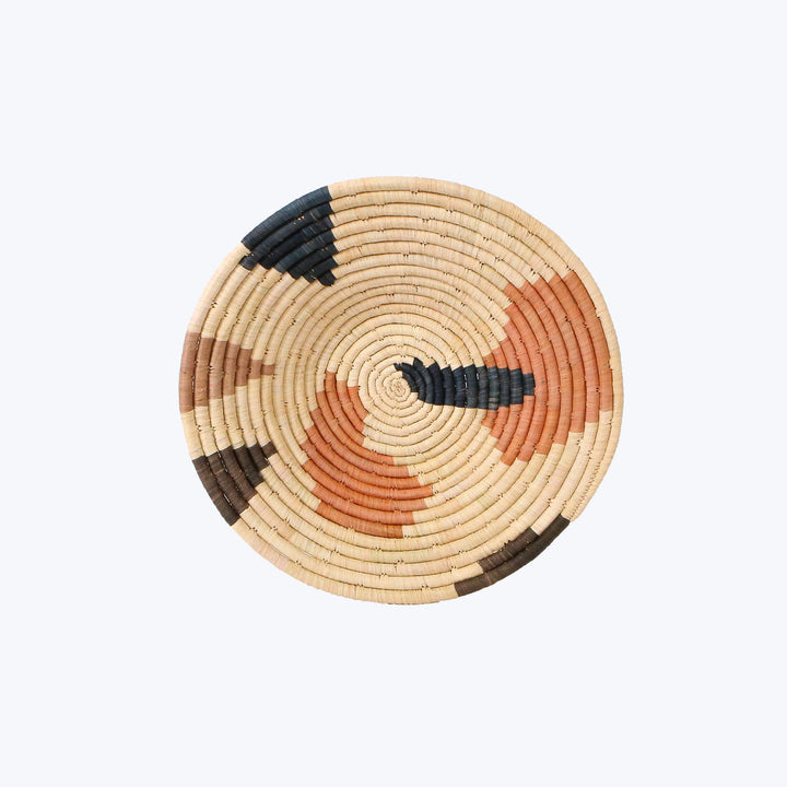 12" Large Peach Sukari Round Basket Default Title
