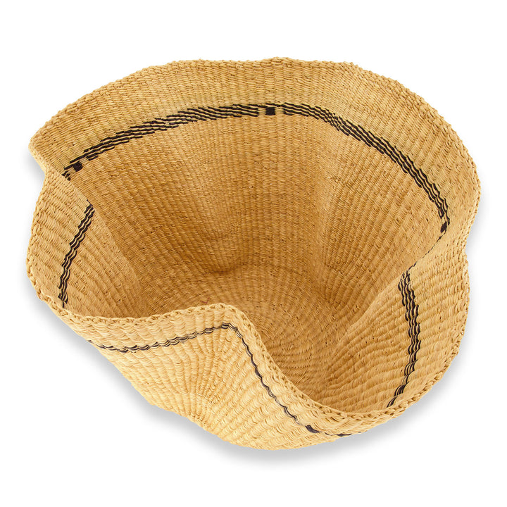 Town Square Wavy Basket - 16" Stripe Default Title