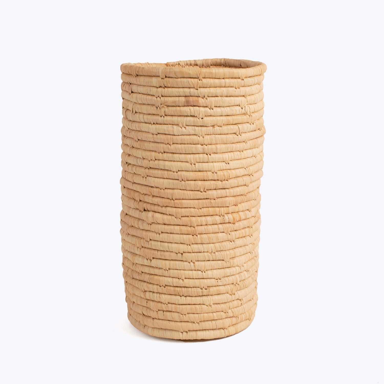 Stone Vessel - 8" Natural Cylindrical Vase Default Title