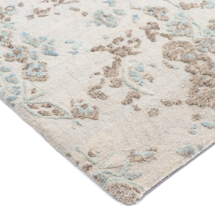 One-of-a-Kind, Hand-Knotted Area Rug - Ivory 9'2" x 12'3" Default Title