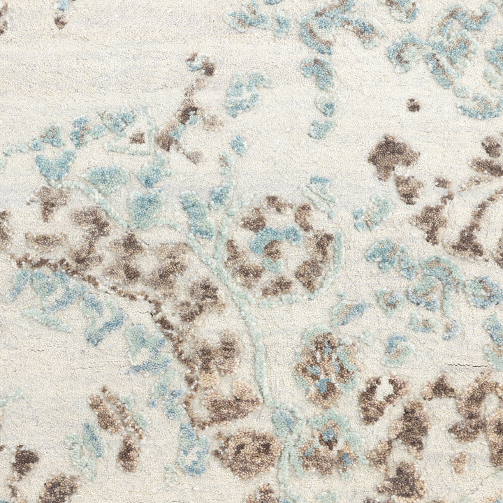 One-of-a-Kind, Hand-Knotted Area Rug - Ivory 9'2" x 12'3" Default Title