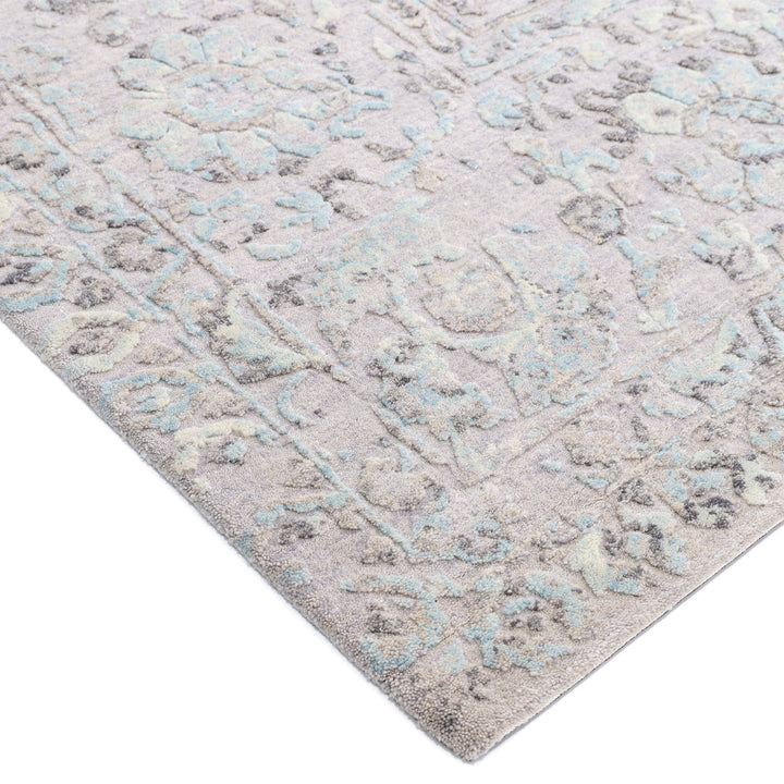 One-of-a-Kind, Hand-Knotted Area Rug - Silver 8'11" x 12'6" Default Title