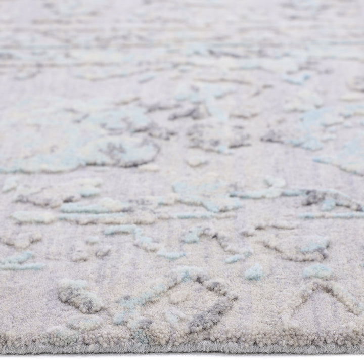 One-of-a-Kind, Hand-Knotted Area Rug - Silver 8'11" x 12'6" Default Title