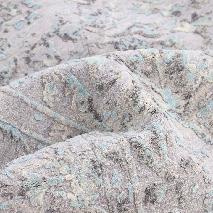 One-of-a-Kind, Hand-Knotted Area Rug - Silver 8'11" x 12'6" Default Title