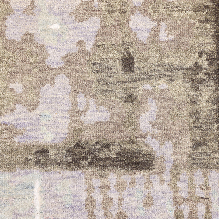 One-of-a-Kind, Hand-Knotted Area Rug - Light Gray 8'1" x 10' Default Title