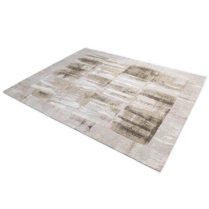 One-of-a-Kind, Hand-Knotted Area Rug - Light Gray 8'1" x 10' Default Title