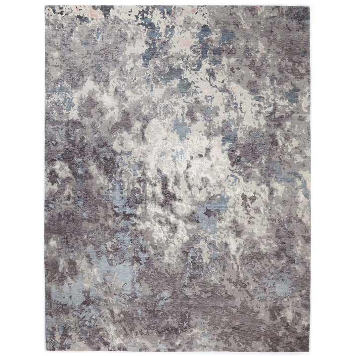 One-of-a-Kind, Hand-Knotted Area Rug - Gray 9'1" x 12'2" Default Title