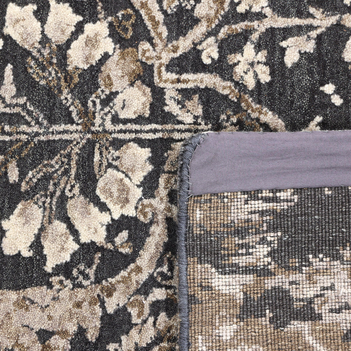 One-of-a-Kind, Hand-Knotted Area Rug - Dark Gray 8'2" x 10' Default Title