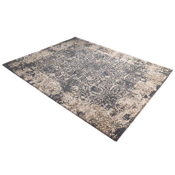 One-of-a-Kind, Hand-Knotted Area Rug - Dark Gray 8'2" x 10' Default Title