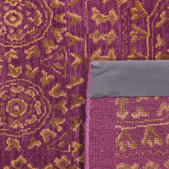 One-of-a-Kind, Hand-Knotted Area Rug - Burgundy 10'2" x 14'1" Default Title