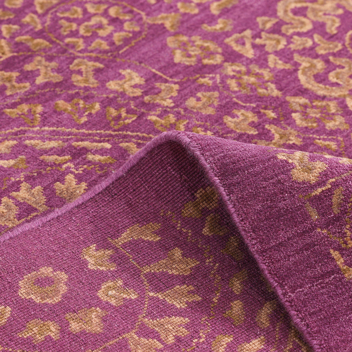 One-of-a-Kind, Hand-Knotted Area Rug - Burgundy 10'2" x 14'1" Default Title