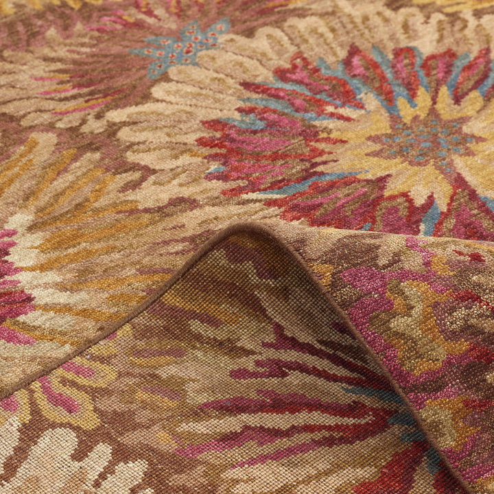 One-of-a-Kind, Hand-Knotted Area Rug - Brown 10'1" x 13'9" Default Title