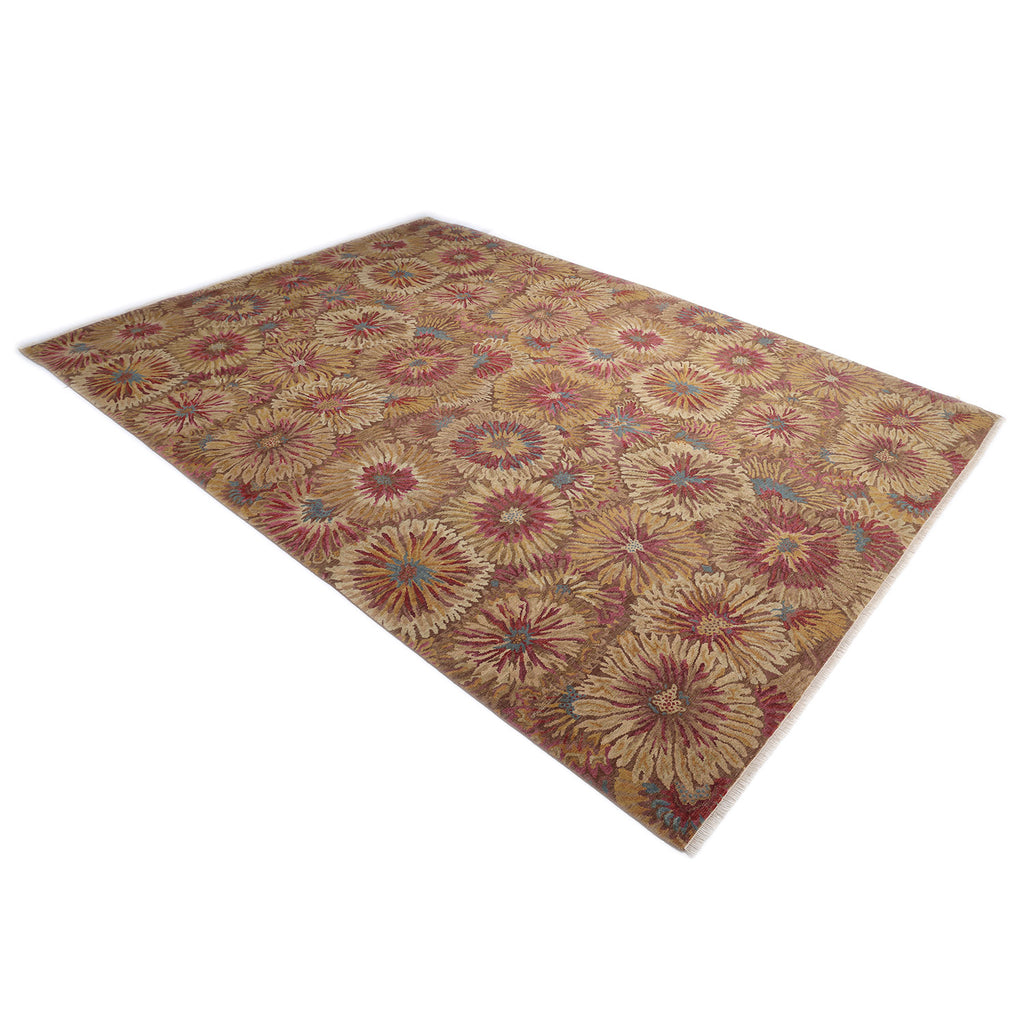 One-of-a-Kind, Hand-Knotted Area Rug - Brown 10'1" x 13'9" Default Title