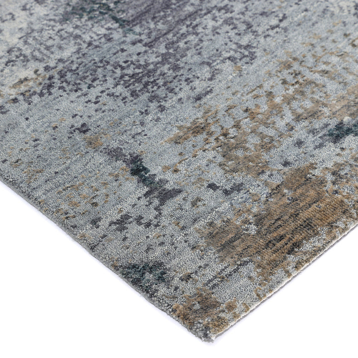 One-of-a-Kind, Hand-Knotted Area Rug - Gray 8'0" x 9'10" Default Title