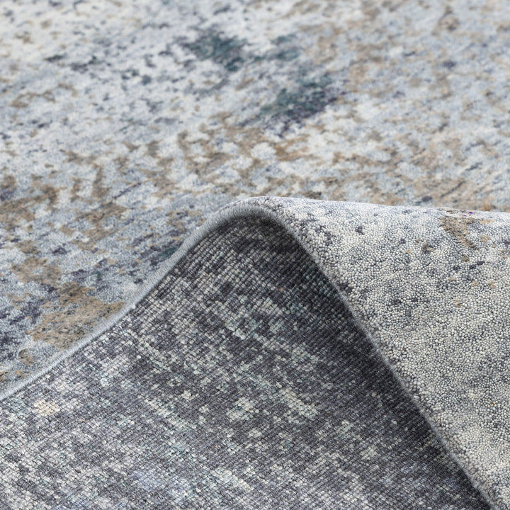 One-of-a-Kind, Hand-Knotted Area Rug - Gray 8'0" x 9'10" Default Title