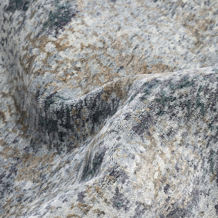 One-of-a-Kind, Hand-Knotted Area Rug - Gray 8'0" x 9'10" Default Title