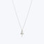 Itty Bitty Mushroom Charm Necklace-Sterling Silver