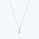 Itty Bitty Star Charm Necklace-Sterling Silver