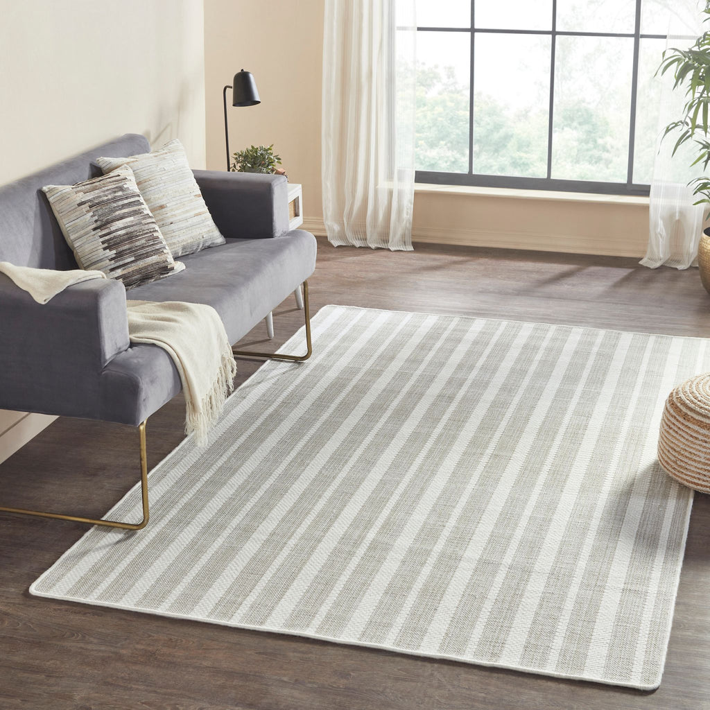 Durand Flatweave Carpet, Dove Default Title