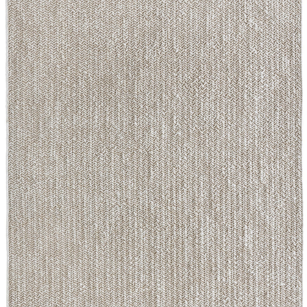Palkin Flatweave, Hand-Made Carpet, Ecru Default Title