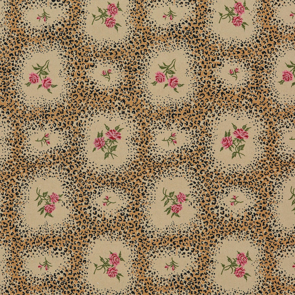 Leopard Rose 2 Wilton Carpet, Stock Default Title