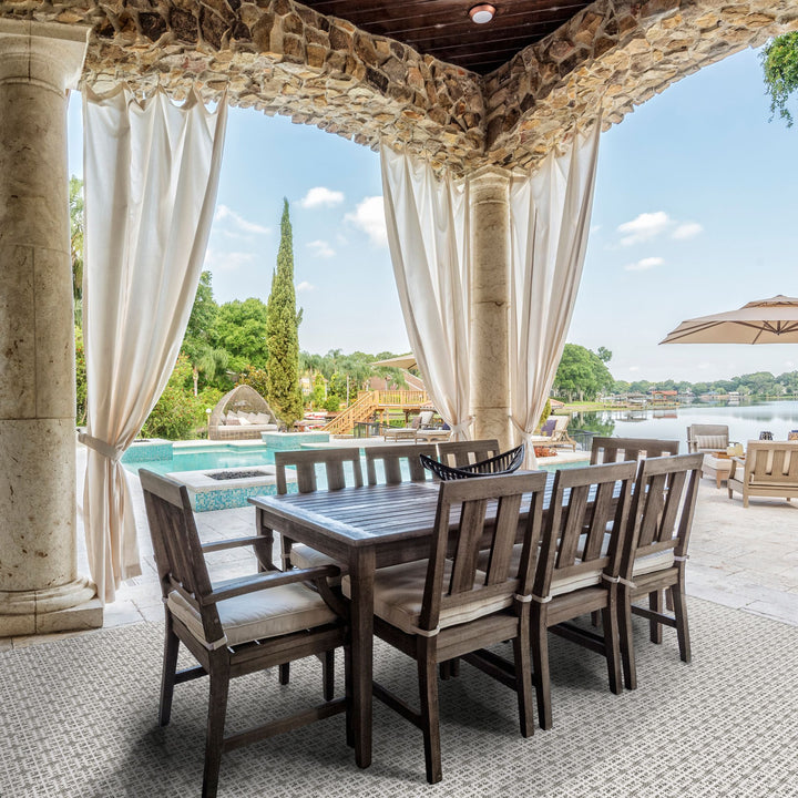 Daytona Flatweave Machine-Made Carpet, Onyx Default Title