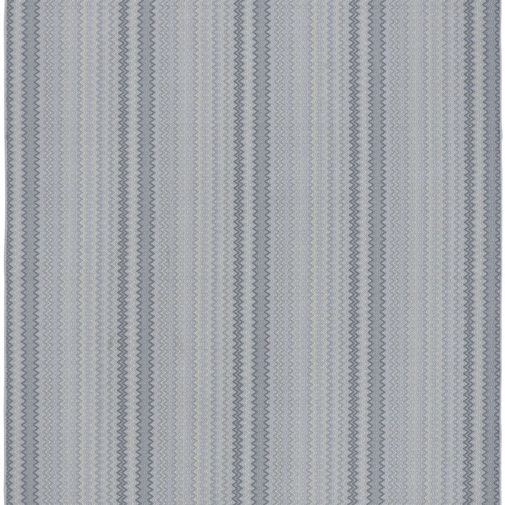 Missoni Vasto Flatweave Hand-Made Carpet, Slate Default Title