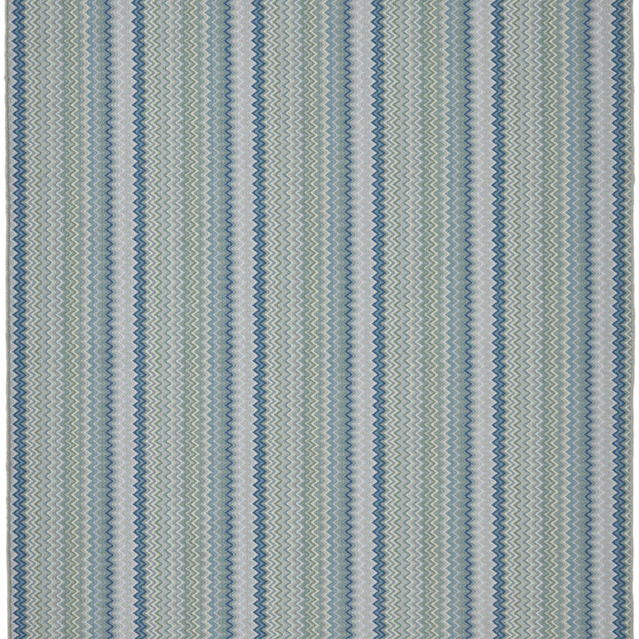Missoni Vasto Flatweave Hand-Made Carpet, Teal Default Title