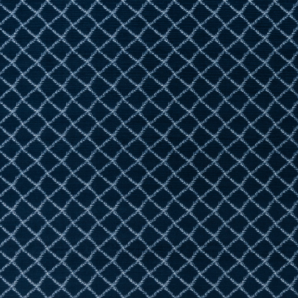 Sharna Printed Nylon Carpet, Navy Default Title