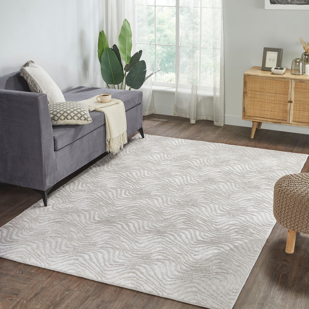 Clairo Hand-Loomed Carpet, Alabaster Default Title