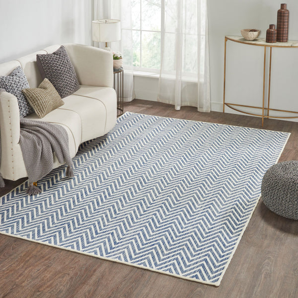 Irie Flatweave, Hand-Made Carpet, Denim Default Title