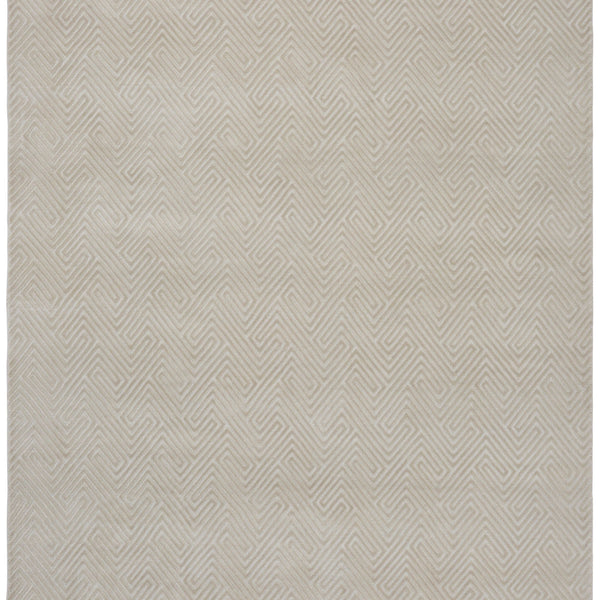 Miller Hand-Loomed Carpet, Ecru Default Title