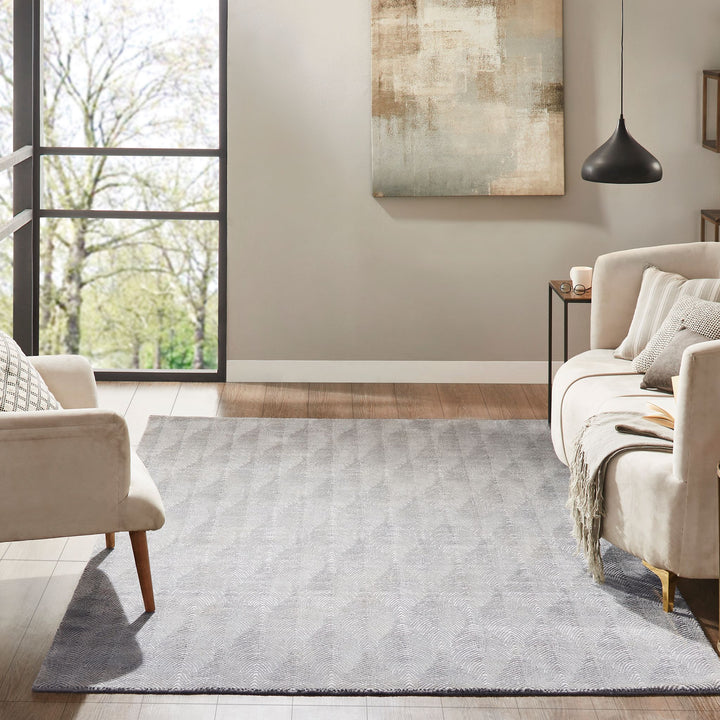 Elnora Hand-Loomed Carpet, Fog Default Title