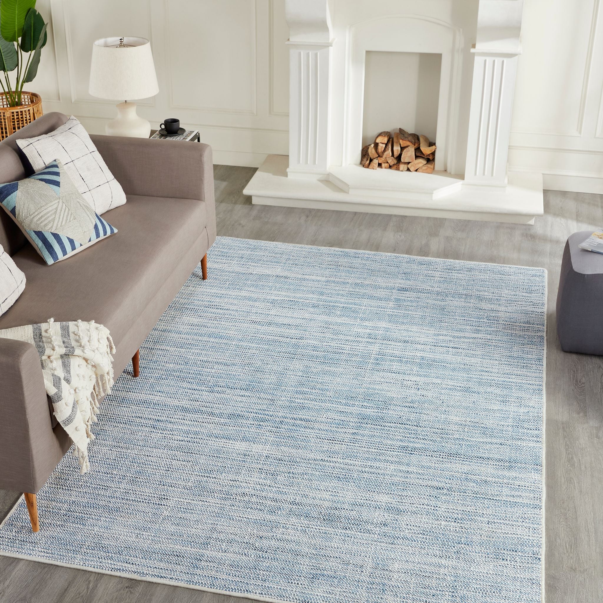 Lucy Hand-Loomed Carpet, Ocean Default Title