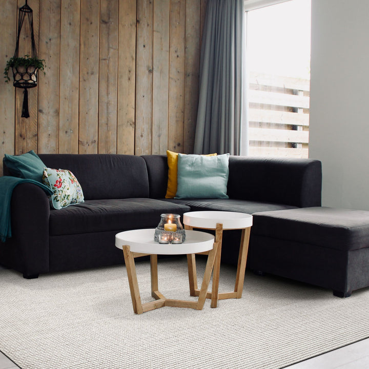 Caprina Flatweave Machine-Made Carpet, Lapis Default Title