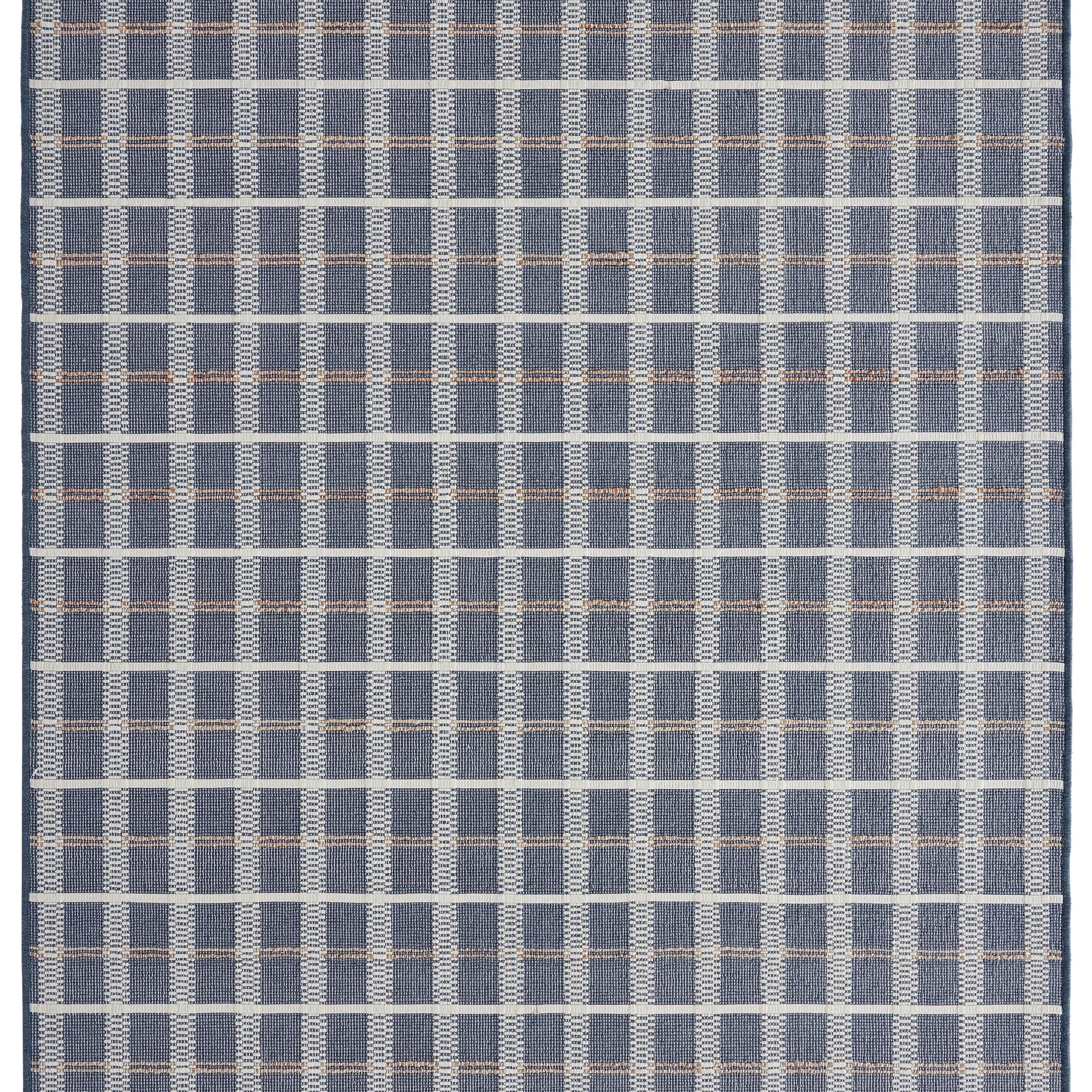 Brandy Flatweave, Hand-Made Carpet, Indigo Default Title