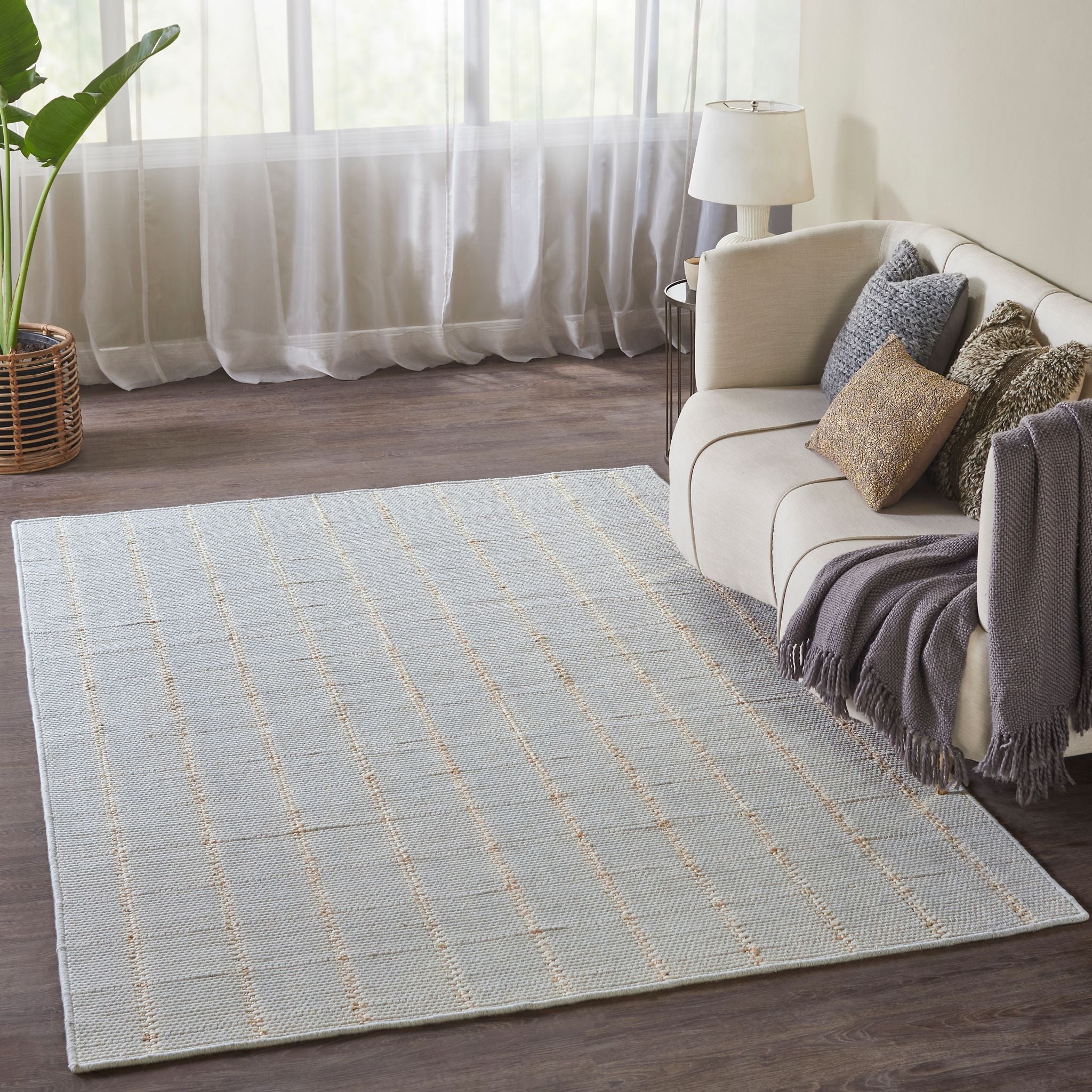 Hughes Hand-Loomed Carpet, Mist Default Title