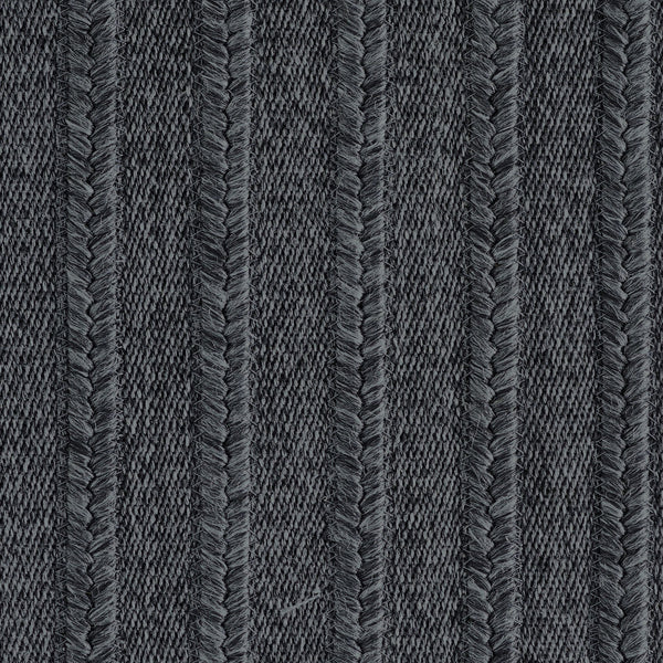 Mia Flatweave, Hand-Made Carpet, Charcoal Default Title