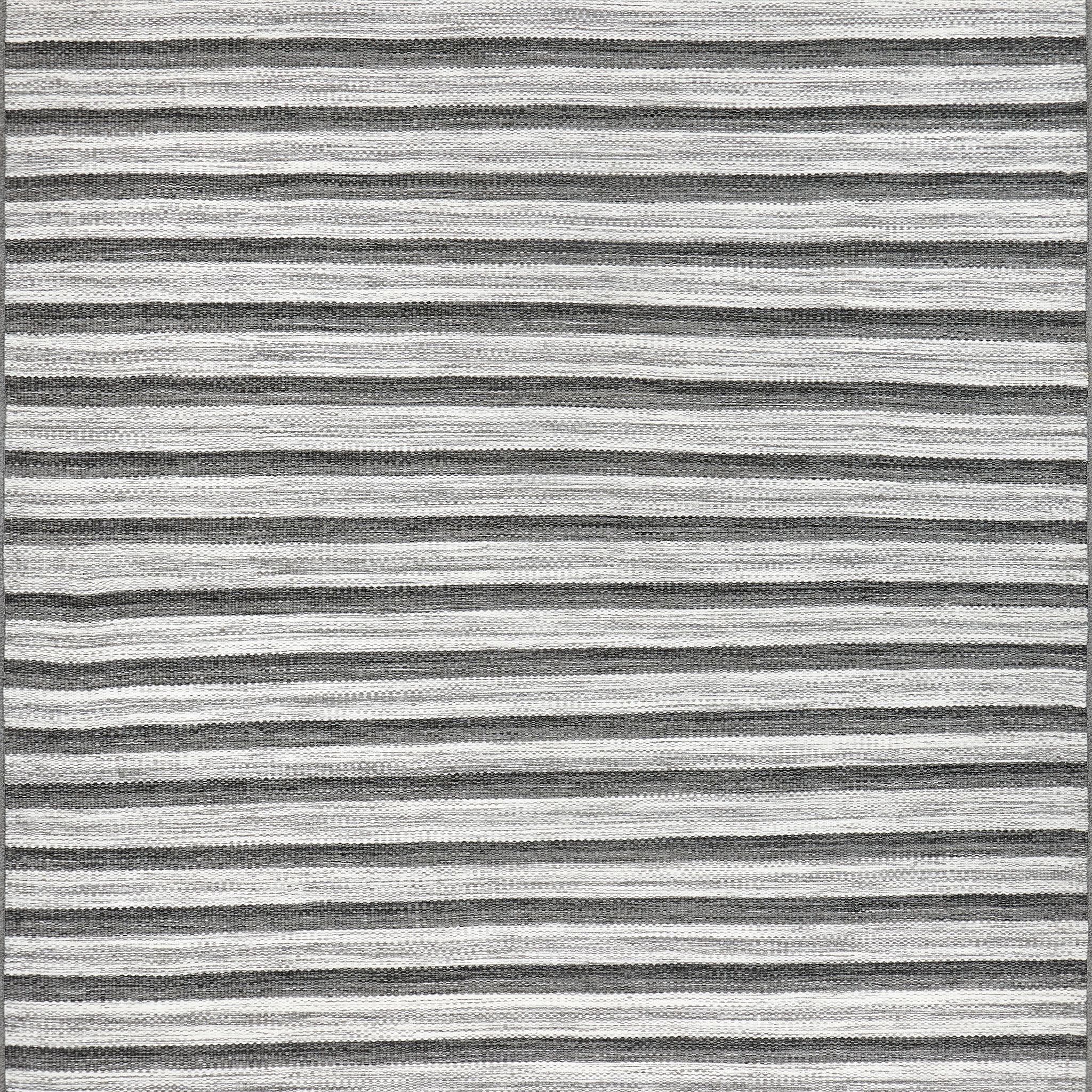 Seville Flatweave Hand-Made Carpet, Gunmetal Default Title